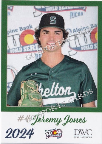 2024 Shelton State Community College Buccaneers JUCO Jeremy Jones