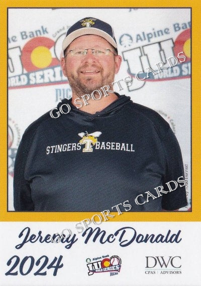 2024 Florence Darlington Technical College Stingers JUCO Jeremy McDonald