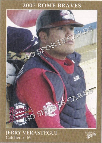 2007 Rome Braves Jerry Verastegui