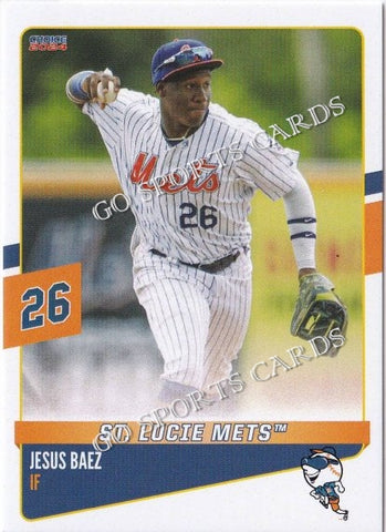 2024 St Lucie Mets Jesus Baez