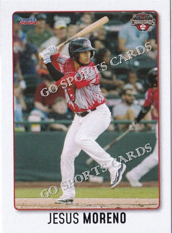 2024 Hickory Crawdads 2nd Jesus Moreno