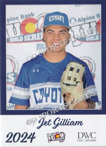2024 College of Southern Nevada Coyotes JUCO Jet Gilliam
