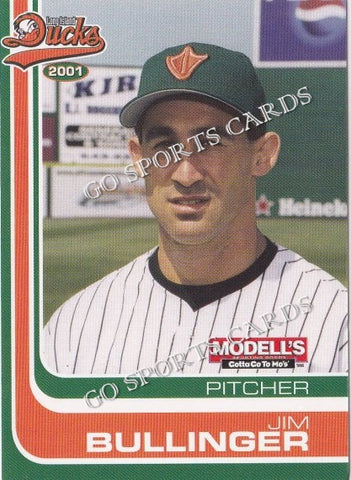 2001 Long Island Ducks Jim Bullinger