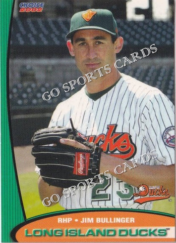 2002 Long Island Ducks Jim Bullinger