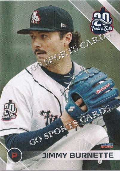 2024 New Hampshire Fisher Cats Jimmy Burnette