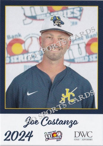 2024 Johnson County Community College Cavaliers JUCO Joe Costanzo