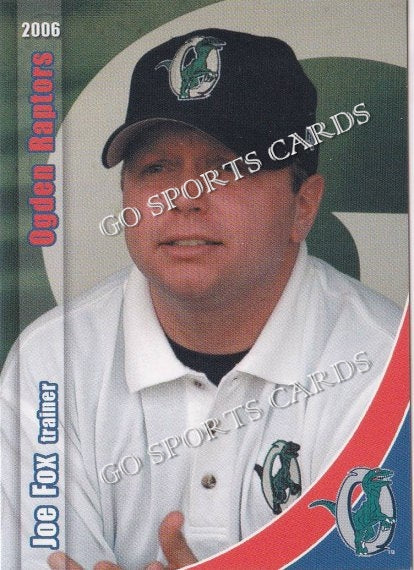 2006 Ogden Raptors Joe Fox