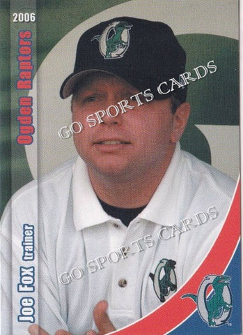 2006 Ogden Raptors Joe Fox