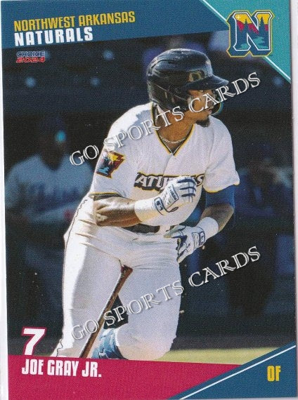 2024 Northwest Arkansas Naturals Joe Gray Jr