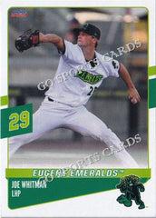 2024 Eugene Emeralds Update Joe Whitman – Go Sports Cards
