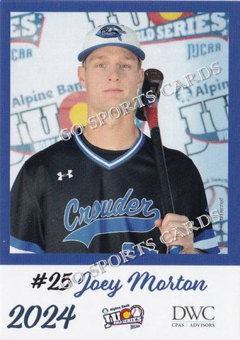 2024 Crowder College Roughriders JUCO Joey Morton