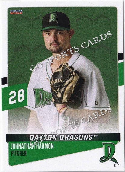 2024 Dayton Dragons Johnathan Harmon