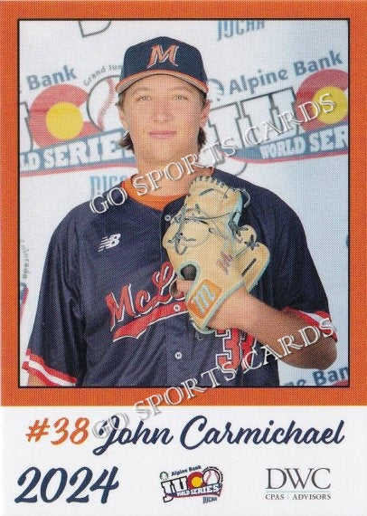 2024 McLennan Community College Highlanders JUCO John Carmichael