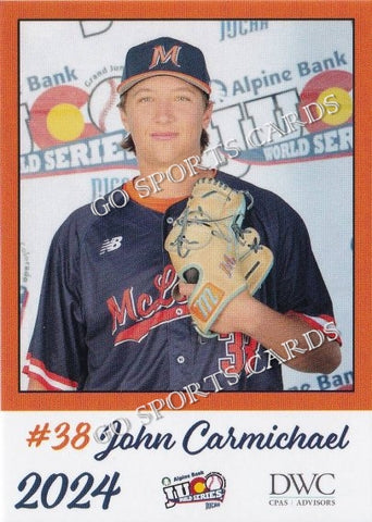 2024 McLennan Community College Highlanders JUCO John Carmichael