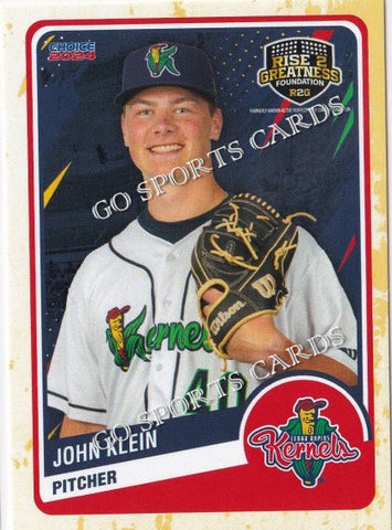 2024 Cedar Rapids Kernels John Klein