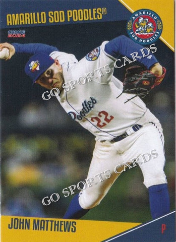 2024 Amarillo Sod Poodles John Matthews