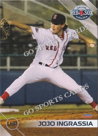 2024 Salem Red Sox Jojo Ingrassia