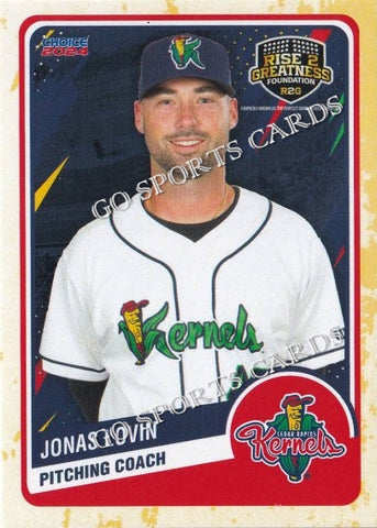 2024 Cedar Rapids Kernels Jonas Lovin