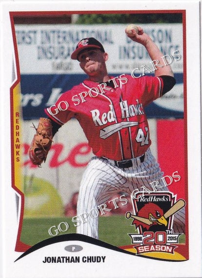 2015 Fargo Moorhead RedHawks Jonathan Chudy