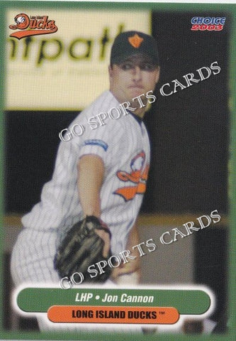 2003 Long Island Ducks Jon Cannon