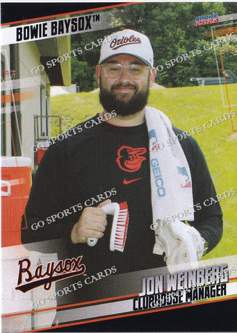 2024 Bowie Baysox Jon Weinberg