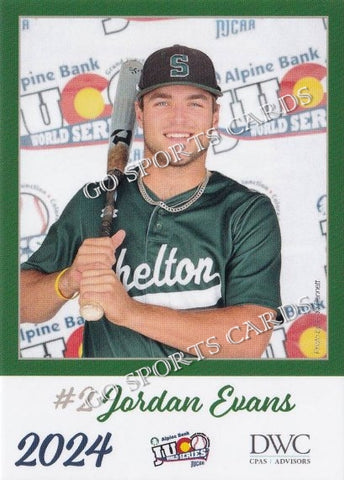 2024 Shelton State Community College Buccaneers JUCO Jordan Evans