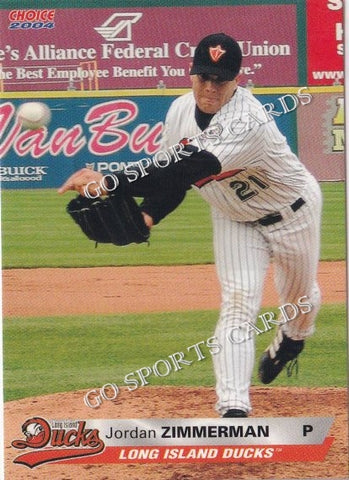 2004 Long Island Ducks Jordan Zimmerman