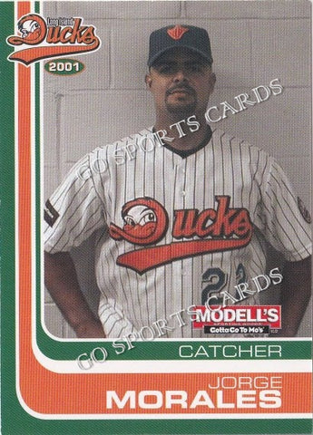 2001 Long Island Ducks Jorge Morales