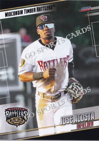 2024 Wisconsin Timber Rattlers Jose Acosta