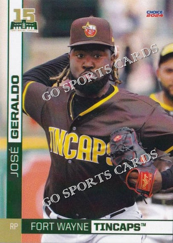 2024 Fort Wayne TinCaps Jose Geraldo