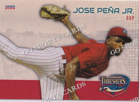 2024 Clearwater Threshers Jose Pena Jr