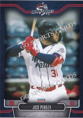 2024 Binghamton Rumble Ponies Jose Peroza