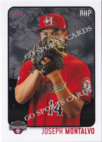 2024 Hickory Crawdads 1st Joseph Montalvo