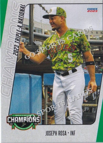 2023 Norfolk Tides Champions Joseph Rosa