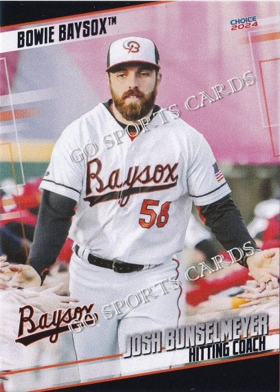 2024 Bowie Baysox Josh Bunselmeyer