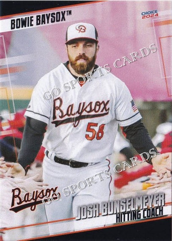 2024 Bowie Baysox Josh Bunselmeyer