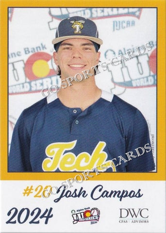 2024 Florence Darlington Technical College Stingers JUCO Josh Campos