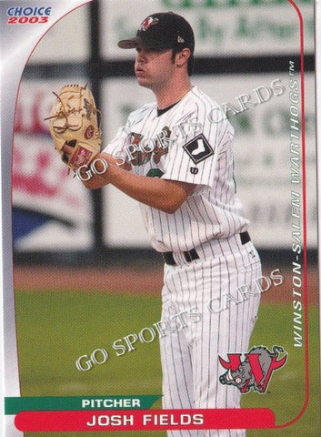 2003 Winston Salem Warthogs Josh Fields