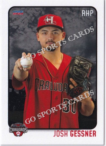 2024 Hickory Crawdads 1st Josh Gessner
