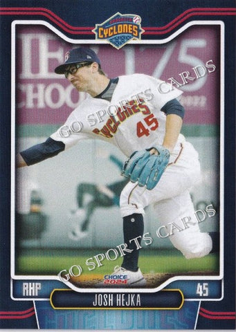 2024 Brooklyn Cyclones Josh Hejka