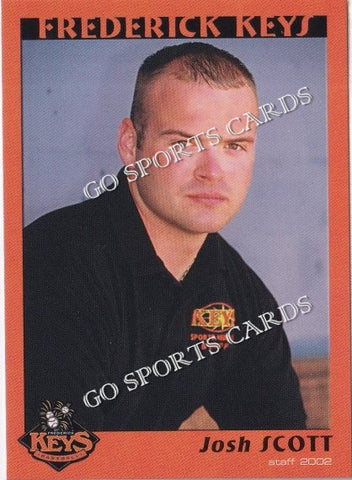 2002 Frederick Keys Josh Scott