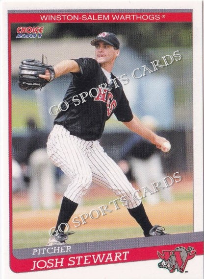 2001 Winston Salem Warthogs Josh Stewart