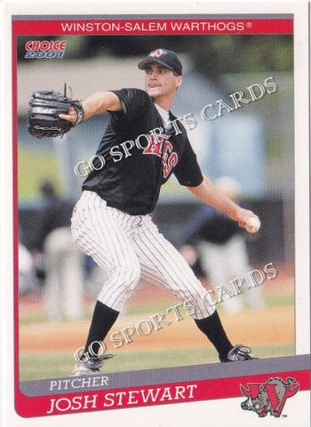 2001 Winston Salem Warthogs Josh Stewart