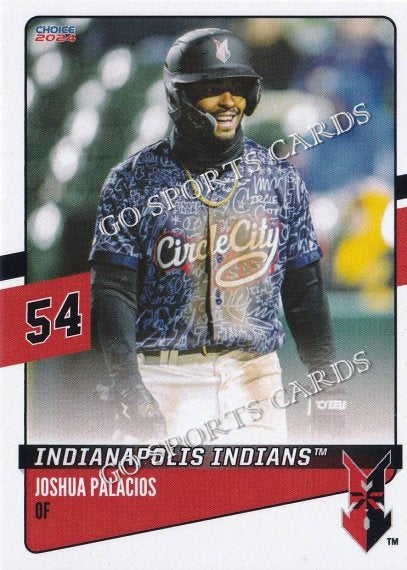 2024 Indianapolis Indians Josh Joshua Palacios