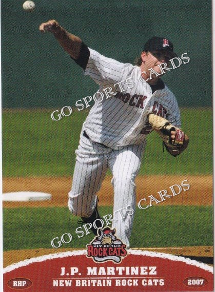 2007 New Britain Rock Cats JP Martinez