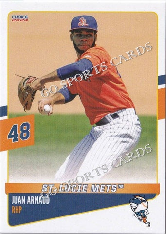 2024 St Lucie Mets Juan Arnaud