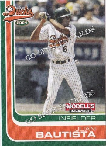 2001 Long Island Ducks Juan Baustista
