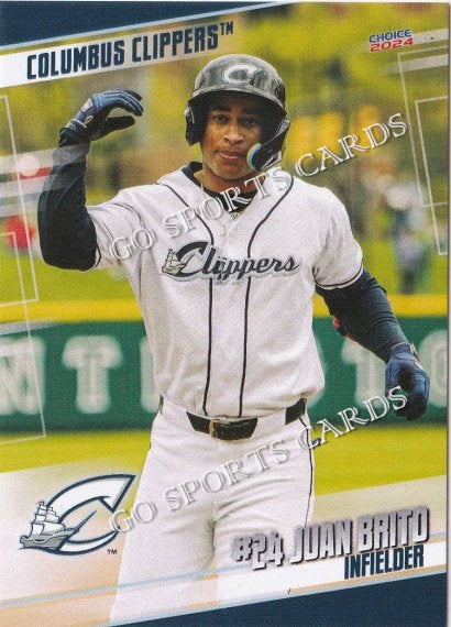 2024 Columbus Clippers Juan Brito