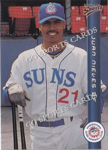 1999 Hagerstown Suns Juan Nieves