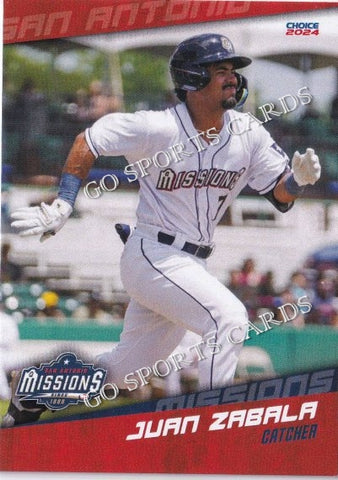 2024 San Antonio Missions Juan Zabala